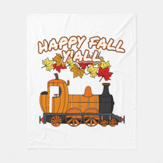 Manta Polar Happy Fall Y'All Steam Train Pumpkin Railroad