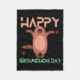 Manta Polar Happy Groundhog Day 2023 Lovers Costume Funny Grou