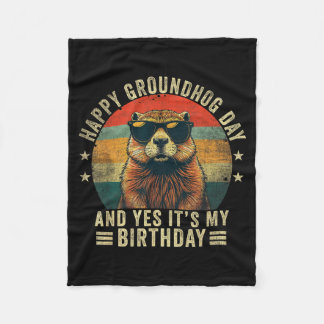 Manta Polar Happy Groundhog Day Birthday Cool Groundhog
