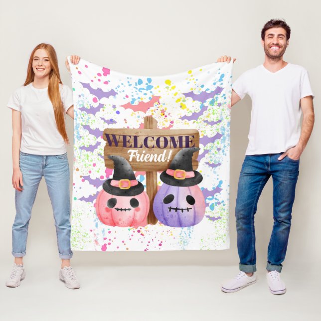 Manta Polar Happy halloween pumpkin (In situ)