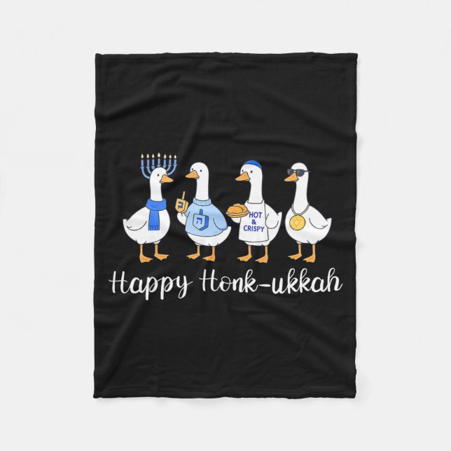 Manta Polar Happy Honkukkah Hanukkah Funny Chanukah Jewish Fes (Anverso)