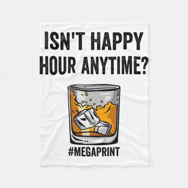 Manta Polar Happy Hour Anytime Mega Print (Anverso)