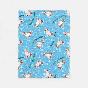 Manta Polar Happy Howlidays Pointer Fleece Blanket