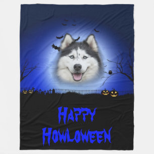 Manta Polar Happy Howloween Husky