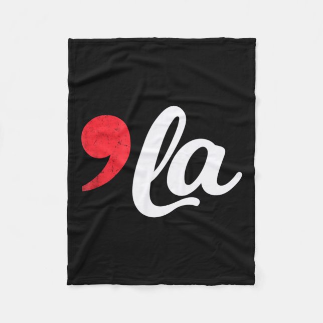 Manta Polar Harris 2024 Presidente Comma La Funny 1 (Anverso)