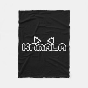 Manta Polar Harris Cat Lettering Positive Funny Kamala