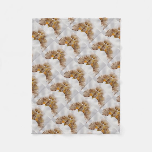 Manta Polar Harris Hawk, ave rapaz (Anverso)