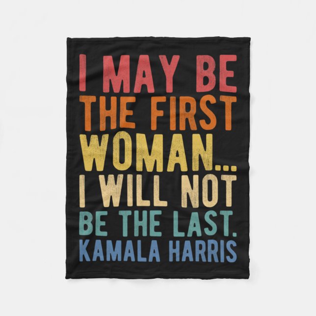 Manta Polar Harris I may be the First Woman (Anverso)