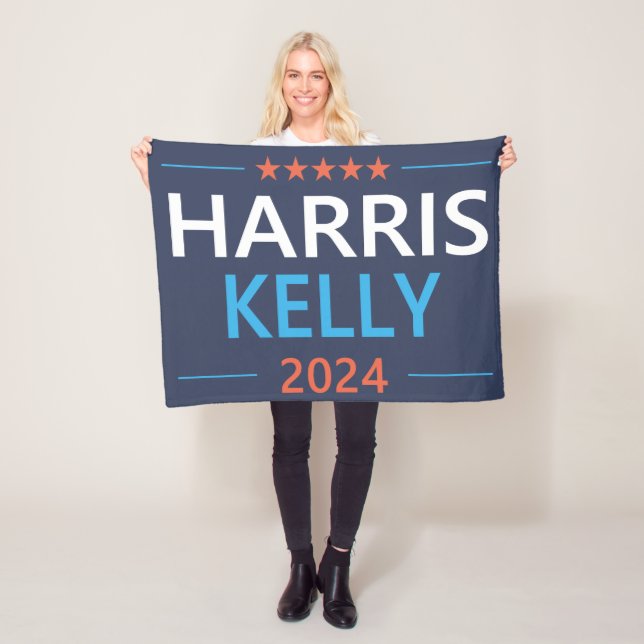 Manta Polar Harris Kelly 2024 Kamala Harris Democrat (In situ)