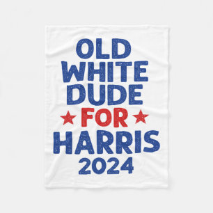Manta Polar Harris Old White Dudes Para Hombres Harris Funny P