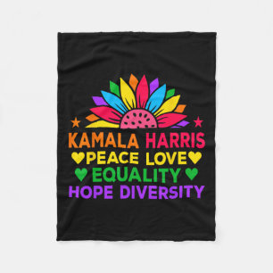 Manta Polar Harris Peace Love Equality Hope