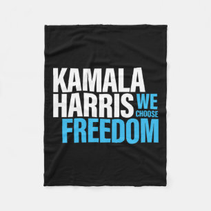 Manta Polar Harris por la libertad de la campaña electoral de