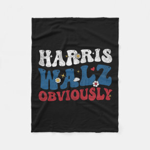 Manta Polar Harris Presidente 2024