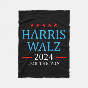 Manta Polar Harris W 2024 Para La Campaña Win Kamala