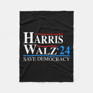 Manta Polar Harris Waltz 2024 Vicepresidente Kamala Harris Tim
