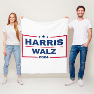Manta Polar Harris Walz 2024 Kamala Harris Tim Walz Elección