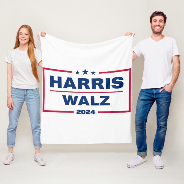 Manta Polar Harris Walz 2024 Kamala Harris Tim Walz Elección (In situ)