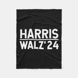 Manta Polar Harris-walz-2024 Mujeres Jóvenes Harris Wa