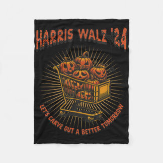Manta Polar Harris Wheimer Halloween Jack O Lantern Funny Elec