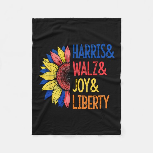 Manta Polar Harris Wheimer Joy Liberty - Harris Waltz 2024 Ret (Anverso)