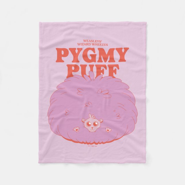 Manta Polar HARRY POTTER™ | Asistente de Weasley Pygmy Puff (Anverso)