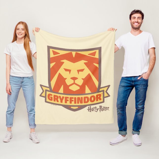 Manta Polar HARRY POTTER™ | Escudo estival Magic GRYFFINDOR™ (In situ)