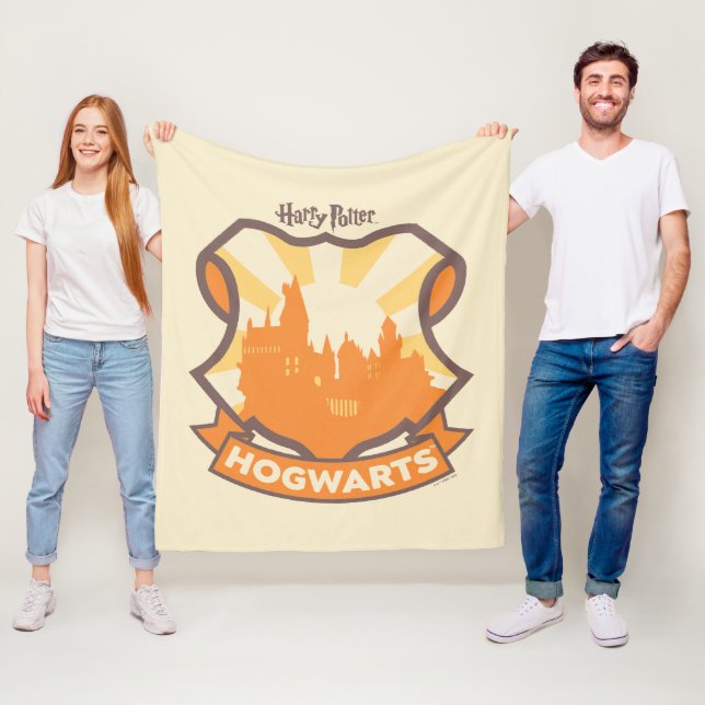 Manta Polar HARRY POTTER™ | Escudo Summer Magic HOGWARTS™ (In situ)