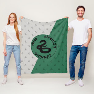 Manta Polar Harry Potter   Gráfica de los rasgos de la casa SL