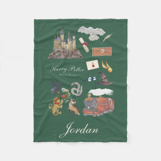 Manta Polar HARRY POTTER™ | Momentos Mágicos (Anverso)