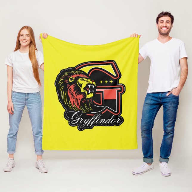 Manta Polar HARRY POTTER™ | Tarjeta deportiva GRYFFINDOR™ (In situ)