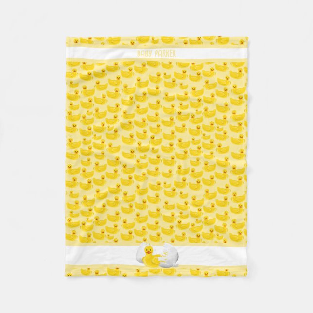 Manta Polar Hatching soon Baby Blanket (Anverso)