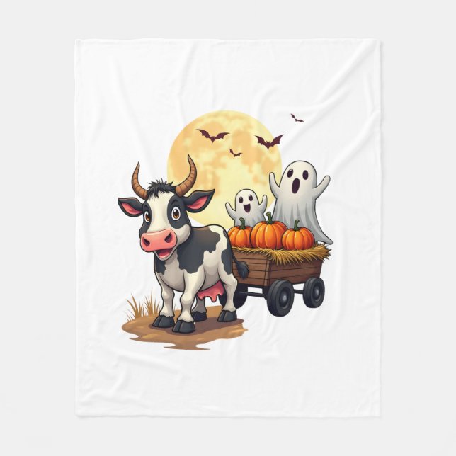 Manta Polar Haunted Hayride Cow (Anverso)