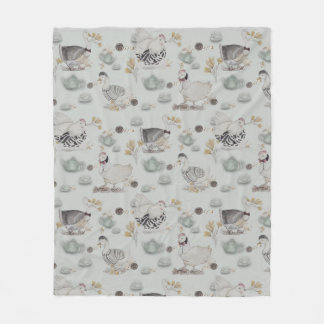 Manta Polar Haute Couture Ducks & Chicken Baby