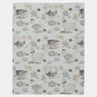 Manta Polar Haute Couture Ducks & Chicken Baby
