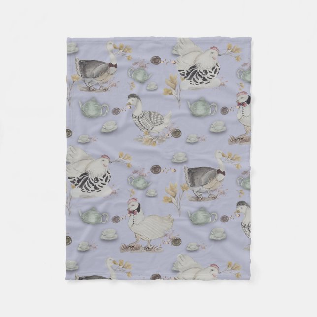 Manta Polar Haute Couture Print Kidsroom (Anverso)