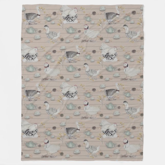 Manta Polar Haute Couture Print Kidsroom (Anverso)