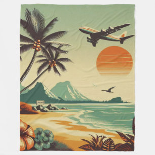 Manta Polar Hawai vintage/Tropical