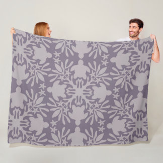 Manta Polar Hawaiian Quilt Honu ( sea turtle )