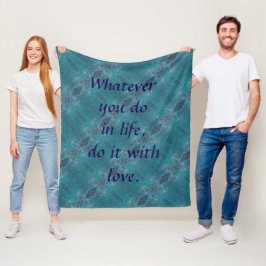Manta Polar Hazlo con Love Fleece Blanket