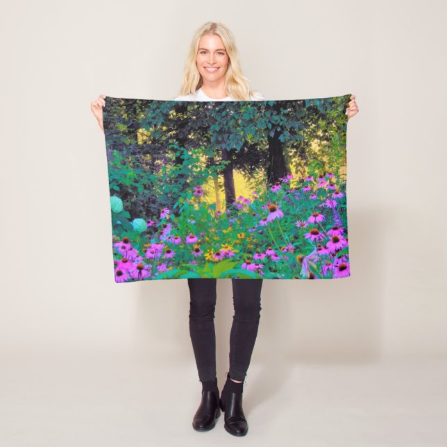 Manta Polar Hazy Morning Sunrise en My Rubio Garden (In situ)