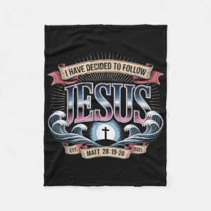 Manta Polar He Decidido Seguir A Jesus Shirt 2025 Bautizado