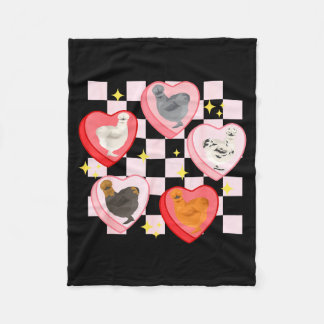 Manta Polar Heart Candy Silkie Chicken Valentine Farmer Animal