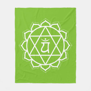 Manta Polar Heart Chakra   Anahata   Meditación verde