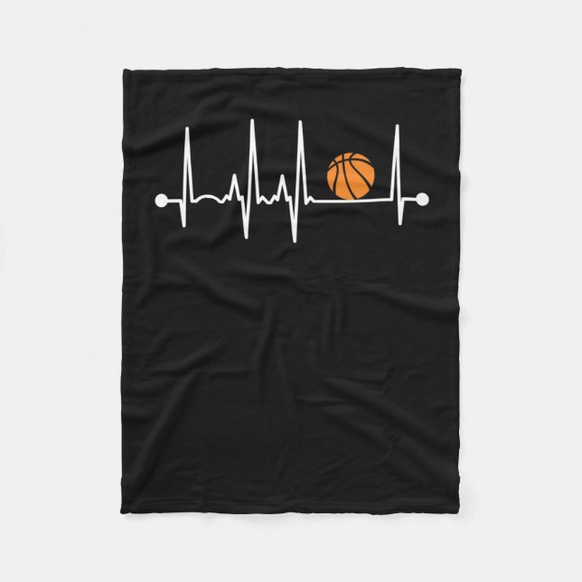 Manta Polar Heartbeat de baloncesto 1 (Anverso)