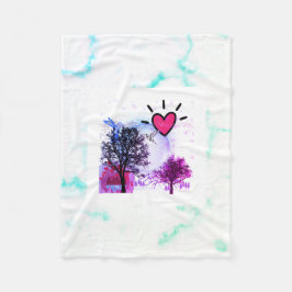 Manta Polar Heartfelt  Fleece Blanket