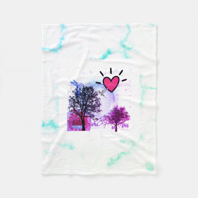 Manta Polar Heartfelt  Fleece Blanket (Anverso)