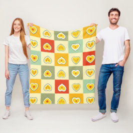 Manta Polar Hearts Apples