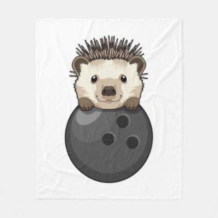 Manta Polar Hedgehog en el Bowling con bolas
