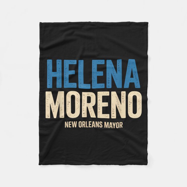 Manta Polar Helena Moreno New Orleans Mayor  (Anverso)