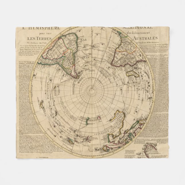Manta Polar Hemisferio meridional 4 (Frente (Horizontal))